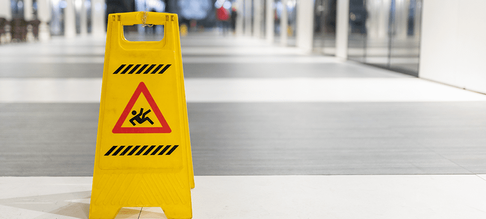 Why you should take slip, trip and fall prevention seriously
