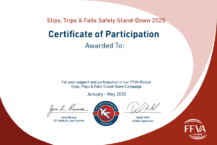 Slips, Trips and Falls Certificate